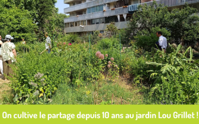 Le jardin partagé Lou Grillet fête ses 10 ans !