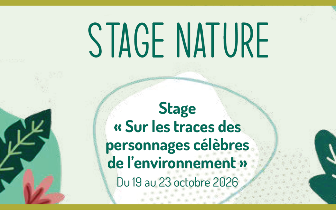 Stage Nature automne