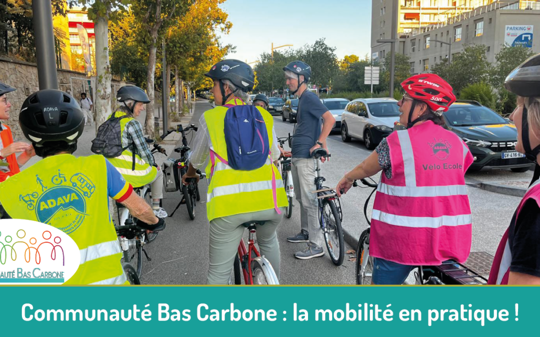 Communauté Bas Carbone : en avant pour la mobilité douce !